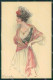Artist Signed Sergio Bompard Glamour Lady Serie 956-4 AK Cartolina XP6886 - Other & Unclassified