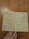 1936 Germany Passport Passeport Reisepass Issued In Braderup For A Family To Travel To Denmark - Historical Documents