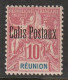 REUNION - COLIS POSTAUX : N°8 * (1906) 10c Rouge Et Bleu - Otros & Sin Clasificación