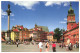 WARSAW, SIGISMUND'S COLUMN, PLACE, STATUE, ARCHITECTURE, UMBRELLA, TERRACE, TOWER WITH CLOCK, POLAND, POSTCARD - Pologne