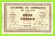 FRANCE / CHAMBRE De COMMERCE De CALAIS/ 2 FRANCS / 22 AOÛT 1914 / N° 006,083 - Chamber Of Commerce