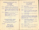 F.F.I., Reseau Sylvestre-Farmer, Capitaine Michel Trotobas (trentiéme Anniverssaire De Sa Mort) Livret De 4 Pages, 1973 - 1939-45