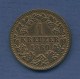 Nassau Herzogtum Kreuzer 1860 Herzog Adolph, J 58 Vz/st (m2685) - Groschen & Andere Kleinmünzen