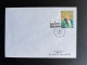 IRELAND EIRE 1985 ENVELOPE WITH SPECIAL POSTMARK IRISH JEWISH MUSEUM 20-06-1985 IERLAND JUDAICA - Covers & Documents