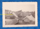 Photo Ancienne Snapshot - SAINT PIERRE D' OLERON - Le Camping - 194 - Automobile à Identifier Cabriolet Décapotable - Coches