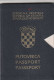 C143 -   CROATIA  - PASSPORT  -  I. MODEL  -  LADY  - 1992  - VISA: ISRAEL, UK, MALTA, IRELAND, MOROCCO -  SUPER QUALITY - Historische Documenten