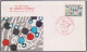 Congress Of Biochemistry, Mitochondria & Part Of Amino Acid Sequence Of A Protein Health, Medicine, Japan 1967 FDC - Medizin