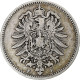 Allemagne, Wilhelm I, Mark, 1874, Stuttgart, Argent, TB+, KM:7 - 1 Mark