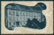 Pavia Città Municipio PIEGHINA Cartolina QT0041 - Pavia