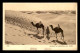 SCENES ET TYPES - SAHARA - LEHNERT ET LANDROCK - AU DESERT - CHAMEAUX - África