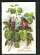 AK Maikäfer Auf Einem Zweig Mit Blättern, Pfingstgruss  - Insekten