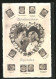 AK Briefmarkensprache: Mach Mich Glücklich, Es Muss So Sein & Liebst Du Mich Noch?, Liebespaar  - Briefmarken (Abbildungen)