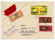 Germany East 1963 Registered Express Cover; Seehausen (Börde) To Bad Pyrmont; Mix Of Stamps - Lettres & Documents