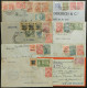 BRAZIL: 8 Covers Flown Between 1930 And 1935 With Varied Postages And Destinations, Carried By Airlines: Condor, Panair, - Andere & Zonder Classificatie