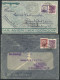 BRAZIL: 2 Covers Franked With Zeppelin Stamps RHM.Z-12 And Z-13, Flown Via ZEPPELIN To Germany And Switzerland, Respecti - Otros & Sin Clasificación