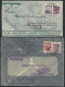 BRAZIL: 2 Covers Franked With Zeppelin Stamps RHM.Z-12 And Z-13, Flown Via ZEPPELIN To Germany And Switzerland, Respecti - Other & Unclassified