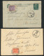 ITALY: Envelope + Lettercard (postal Stationery) Used In JUL And SE/1942, Mailed By Soldiers During The War, With Specia - Zonder Classificatie