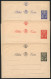 MOZAMBIQUE: Lettercards Of 1950, The Set Of 3 Values, Unused, Excellent Quality! - Mozambique