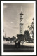 Fotografie Unbekannter Fotograf, Ansicht Berlin, Glockenturm Einer Kirche Mit Siegessäule Im Hintergrund  - Lieux