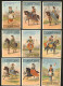 12x Women La Chicoree De G Black - FRANCE Victorian Trade Card VTC Chromo - Otros & Sin Clasificación