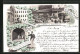 Vorläufer-Lithographie Salzburg, 1893, Restaurant Stiftskellerei St. Peter  - Autres & Non Classés