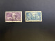 20-4-2024 (stamp) 2 Used Stamp - FRANCE - Art (x 2) - Gebruikt