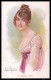 Artist Signed San Marco Fashion Glamour Lady Mode Serie 2108-4 Postcard VK6537 - Autres & Non Classés