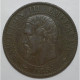 GADOURY 152 - CINQ CENTIMES 1854 A Paris TYPE NAPOLEON III Main - TTB - KM 777 - 5 Centimes