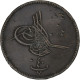 Égypte, Abdul Aziz, 40 Para, 1870/AH1277, Bronze, TB+, KM:248.1 - Egipto