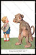 Illustratori Artist Signed Feiertag ? Boy Monkey BKWI Serie 66-1 Pc ZG6056 - Andere & Zonder Classificatie