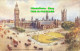 R433640 Parliament Square. London. Valentines Art Colour - Autres & Non Classés