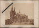 Fotografie Unbekannter Fotograf, Ansicht Köln, Kölner Dom, Kathedrale Mit Domplatz & Hotel Du Dome  - Lugares