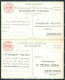 President Woodrow Wilson USA D'Annunzio TEAR Doppia Postcard Cartolina QT5966 - Other & Unclassified