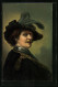 AK Maler Rembrandt Als Offizier  - Entertainers