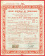 Actions - Caisse Centrale De Prévoyance Et Crédit à Paris (75) - Titres Au Porteur émis Le 19 Décembre 1919 Aïn-Fakroun - Banque & Assurance