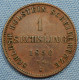 Schleswig Holstein • 1 Sechsling 1850 • SUP / AU • German States •  [24-635] - Groschen & Andere Kleinmünzen
