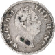 Inde Britannique, Guillaume IV, 1/4 Rupee, 1835, Argent, TB+, KM:448 - Colonias