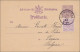 Württemberg:  Ganzsache Von Liebenzell Nach Belgien 1884 - Lettres & Documents
