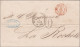 Brief Von Hamburg Nach La Rochelle 1863 - Hambourg