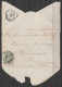 L. Affr. N°30 Càd STABROECK /14 JANV 1884 Pour ANTWERPEN Réexpédiée Dans La Même Enveloppe Affr. N°28 Càd ANVERS (STATIO - 1869-1883 Leopold II.