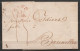 L. Datée 17 Février 1830 De GAND Obl. T11 GENT /17 FEBR Pour BRUXELLES - Port "15" - 1815-1830 (Hollandse Tijd)