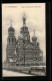 AK St. Petersburg, Ansicht Der Auferstehungskathedrale  - Rusia