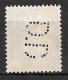 779	N°	281	Perforé	-	DD 30	-	DORE ET FILS - Used Stamps