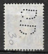 781	N°	279	Perforé	-	DD 30	-	DORE ET FILS - Used Stamps