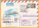 2002. Moldova Moldau.Special Cancellation. 5 Years. The First Flight Of The Yak-42 Aircraft. Chisinau - Amsterdam. - Moldavia