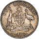 Australie, George V, Shilling, 1916, Melbourne, Argent, TTB+ - Shilling