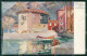 Verona Garda Barca Klar Cartolina RB8142 - Verona