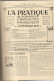 ***  REVUE ****  LA PRATIQUE AUTOMOBILE   1914 --   N° 211 --  Avec De Nombreuses Et  Belles Publicités Auto 40 Pages  - 1900 - 1949