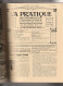 ***  REVUE ****  LA PRATIQUE AUTOMOBILE   1914 --   N° 210 --  Avec De Nombreuses Et  Belles Publicités Auto 40 Pages  - 1900 - 1949