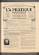 ***  REVUE ****  LA PRATIQUE AUTOMOBILE   1914 --   N° 209 --  Avec De Nombreuses Et  Belles Publicités Auto 40 Pages  - 1900 - 1949